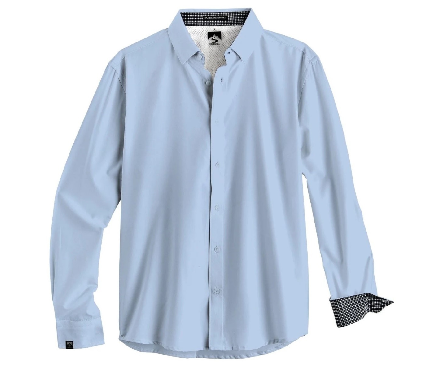 Men's Eco Woven Wrinkle-free Travel Shirt